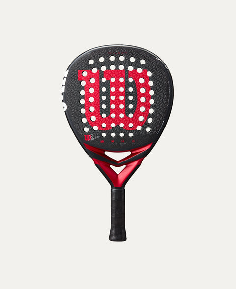 Wilson Bela V3 padel racket — Belasteguín all-court. Teardrop, 3K carbon, Power Foam. Intermediate to advanced