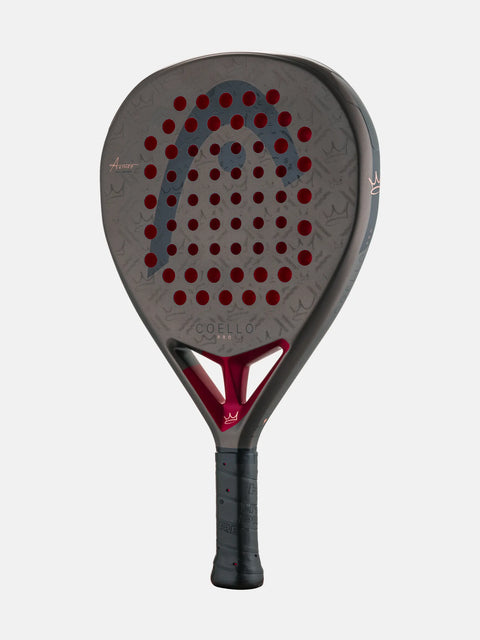 HEAD Coello Pro padel racket — Arturo Coello pro. Full carbon, 375g, diamond, head-heavy. Advanced attackers