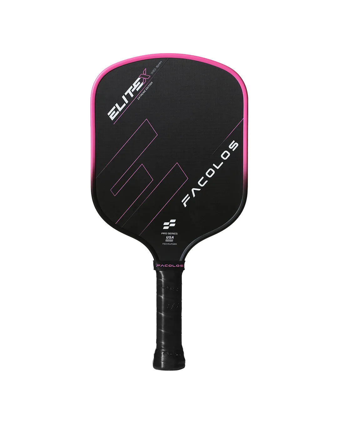 Facolos Elite X Widebody pickleball paddle handle detail