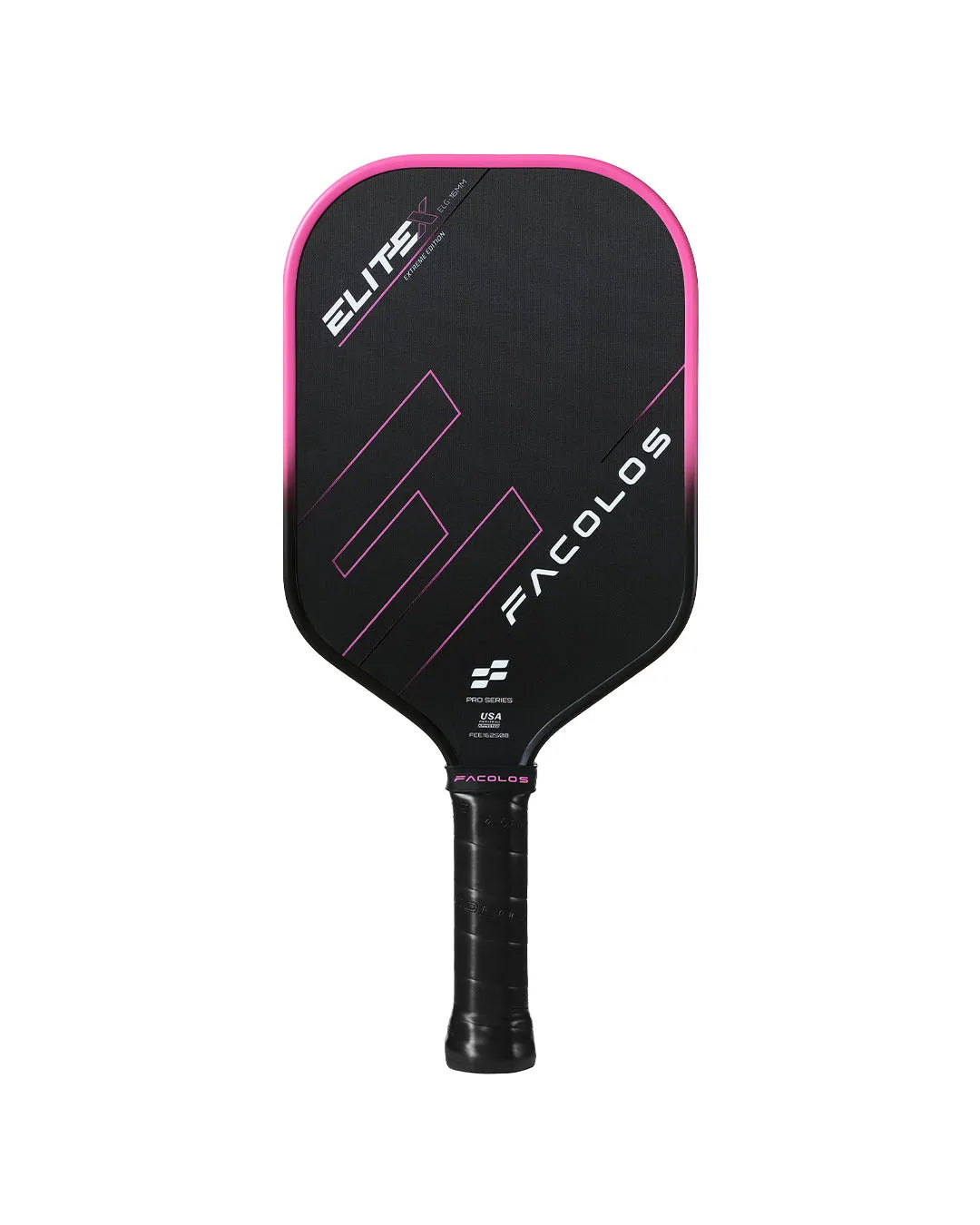 Facolos Elite X Elongate pickleball paddle back view