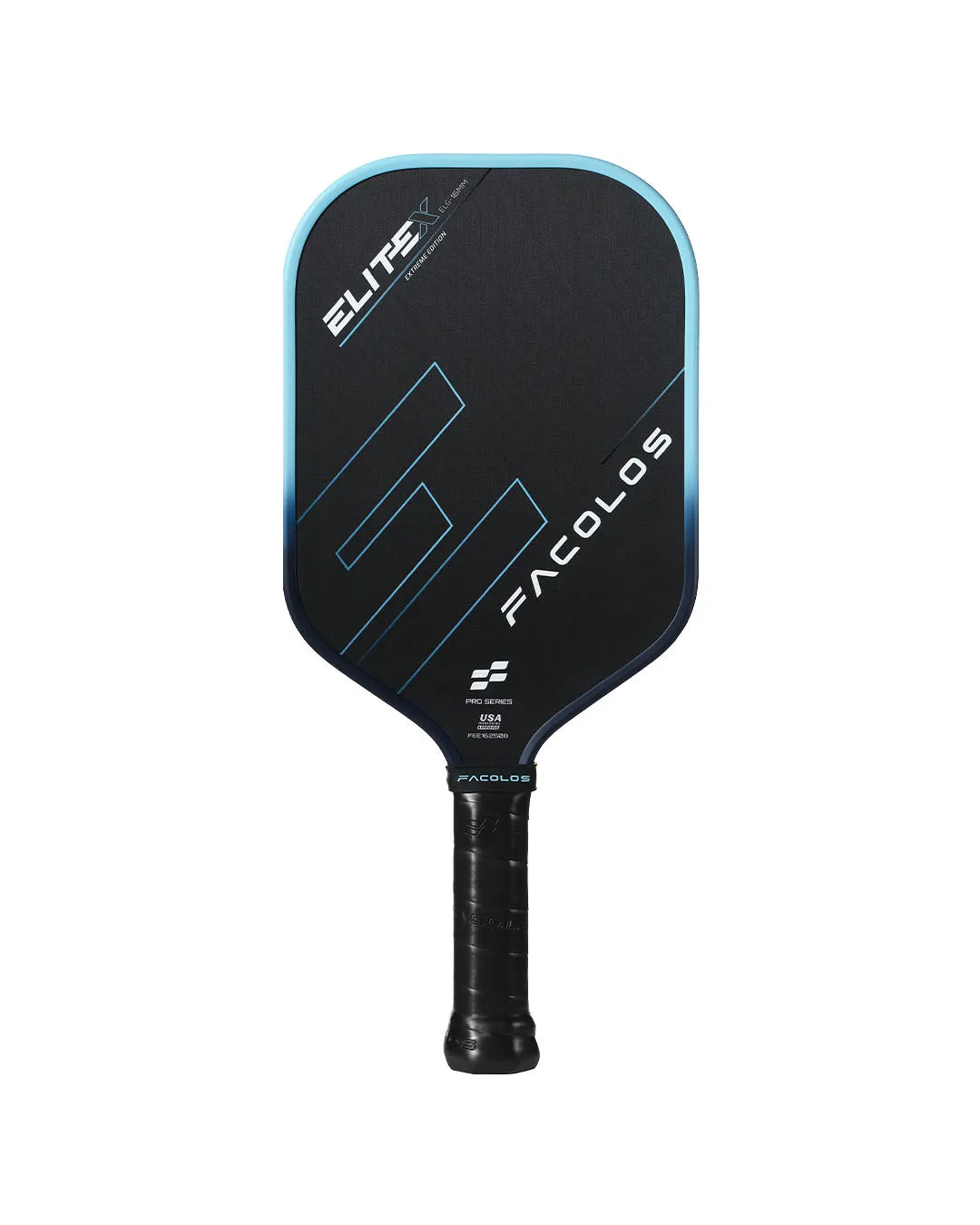 Facolos Elite X Elongate pickleball paddle face detail