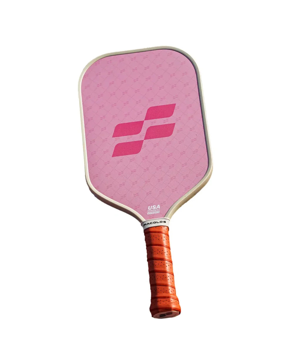 Facolos Pink Lady pickleball paddle front view