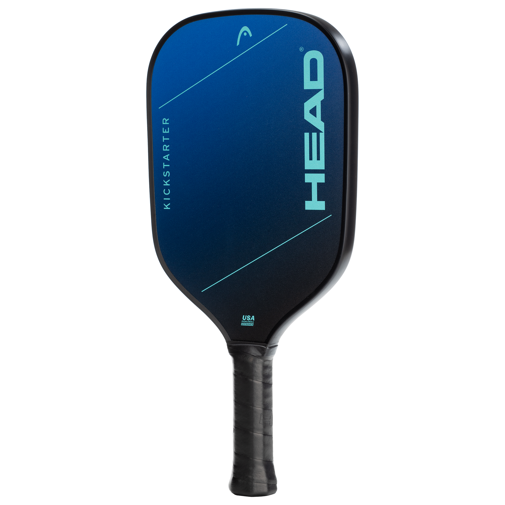 HEAD Kickstarter Pickleball Paddle Blue - face view