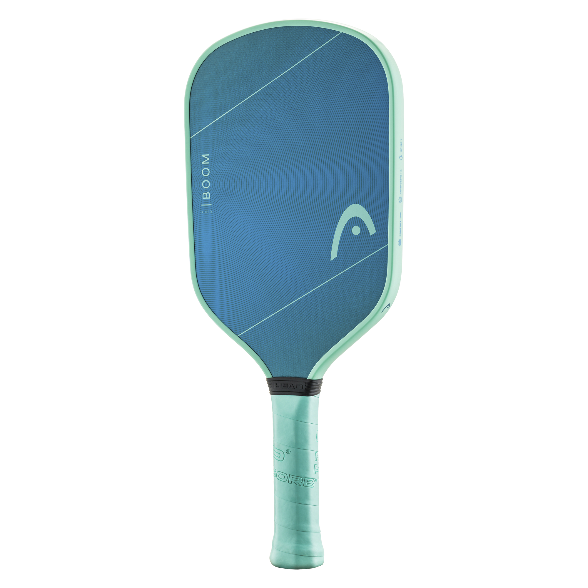 HEAD Boom Xceed Pickleball Paddle - back view
