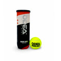 ODEA padel balls – 3 Pack — quality padel balls at a sharp price. 50% wool felt, natural rubber core, pressurised can. 3 balls per pack