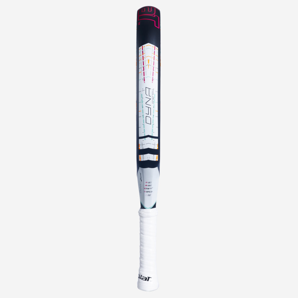 Babolat Dyna Energy padel racket — lightweight teardrop. 330g, MicroPerf face, easy power. Beginner to intermediate