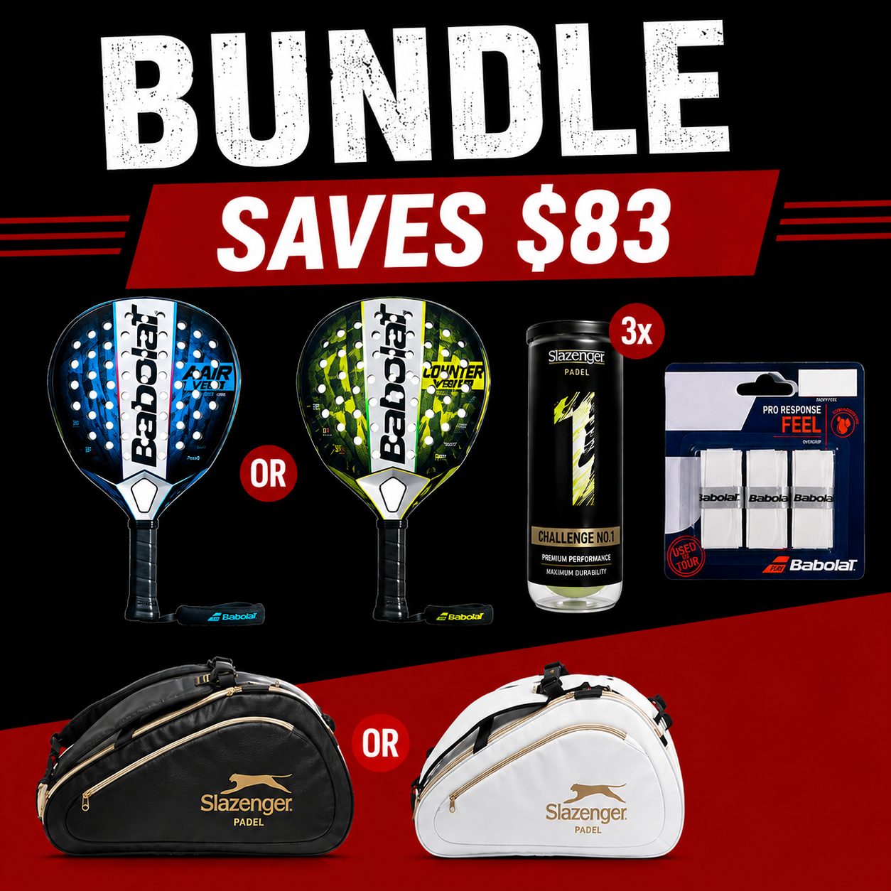 Babolat Veron Padel Bundle + Vibora Racket Bag