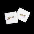 Slazenger Globo Wristband White 2 pack