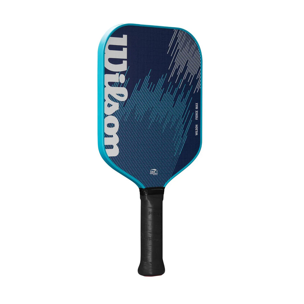 Wilson Fierce Max pickleball paddle — forgiving beginner. 13mm polypropylene core, textured fibreglass face, balanced feel