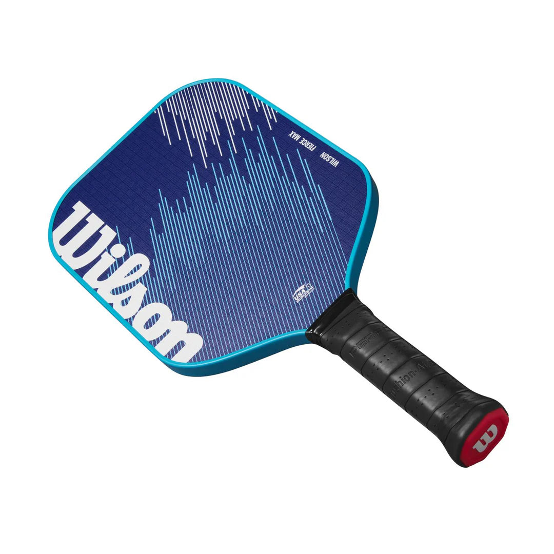 Wilson Fierce Max pickleball paddle — forgiving beginner. 13mm polypropylene core, textured fibreglass face, balanced feel