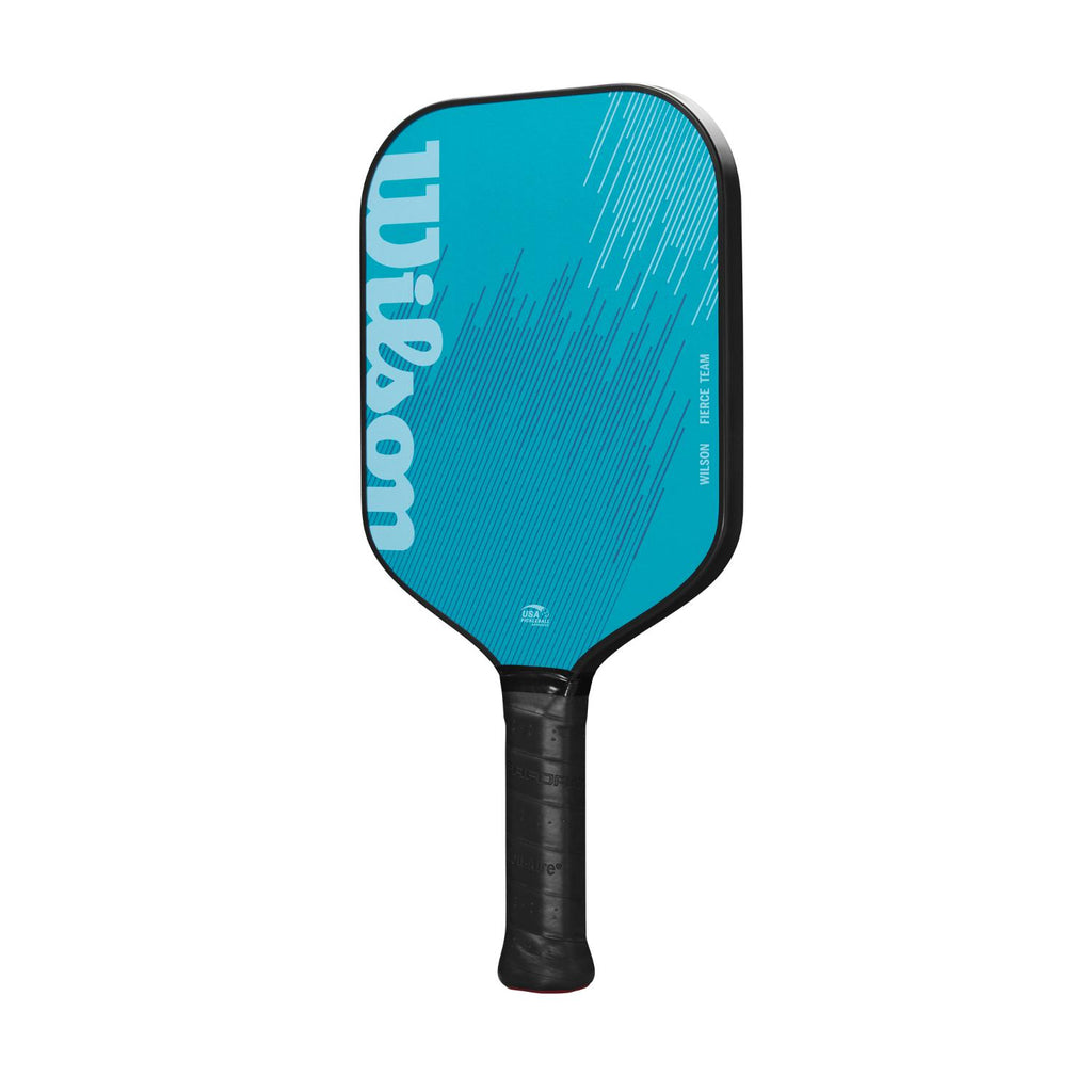 Wilson Fierce Team 13 Pickleball Paddle Blue - face detail