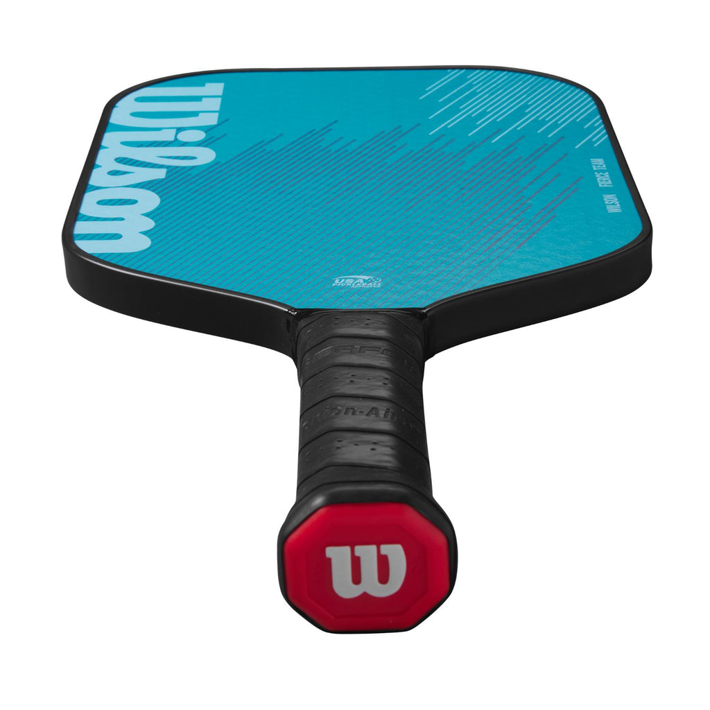 Wilson Fierce Team 13 Pickleball Paddle Blue - back view