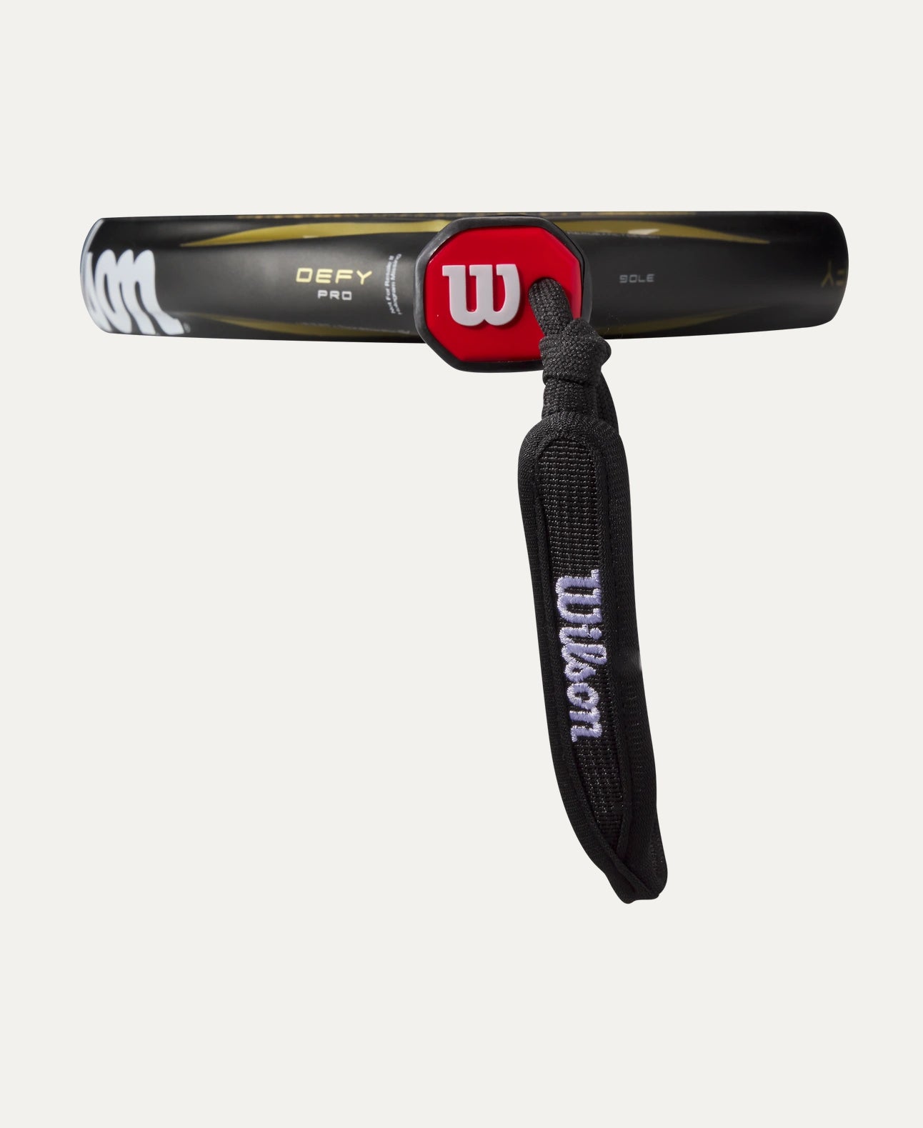 Wilson Defy Pro V1 padel racket — flagship Wilson power. 15K carbon, Power Foam, diamond shape. Advanced attackers