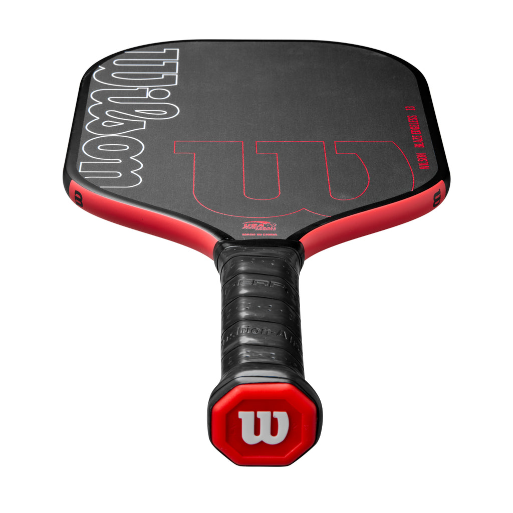 Wilson Blaze Edgeless 13 Pickleball Paddle - handle detail