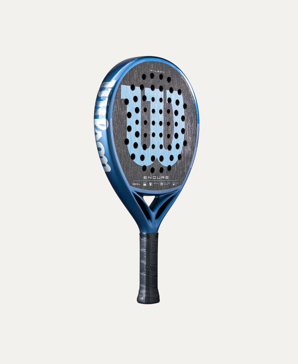 Wilson Endure V1 padel racket — round-shape control. UD carbon face, Control Foam core. Intermediate to advanced