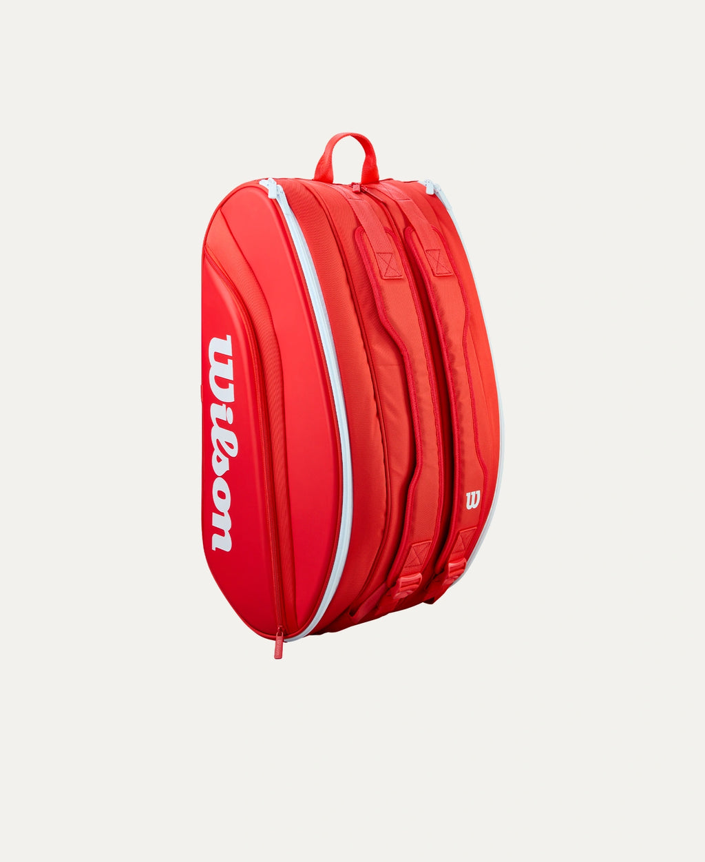 Wilson Super Tour Red padel bag — tour padel bag fits up to 6 rackets