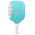 Wilson Intrigue pickleball paddle — beginner-friendly. Polypropylene honeycomb core, fibreglass face, forgiving sweet spot