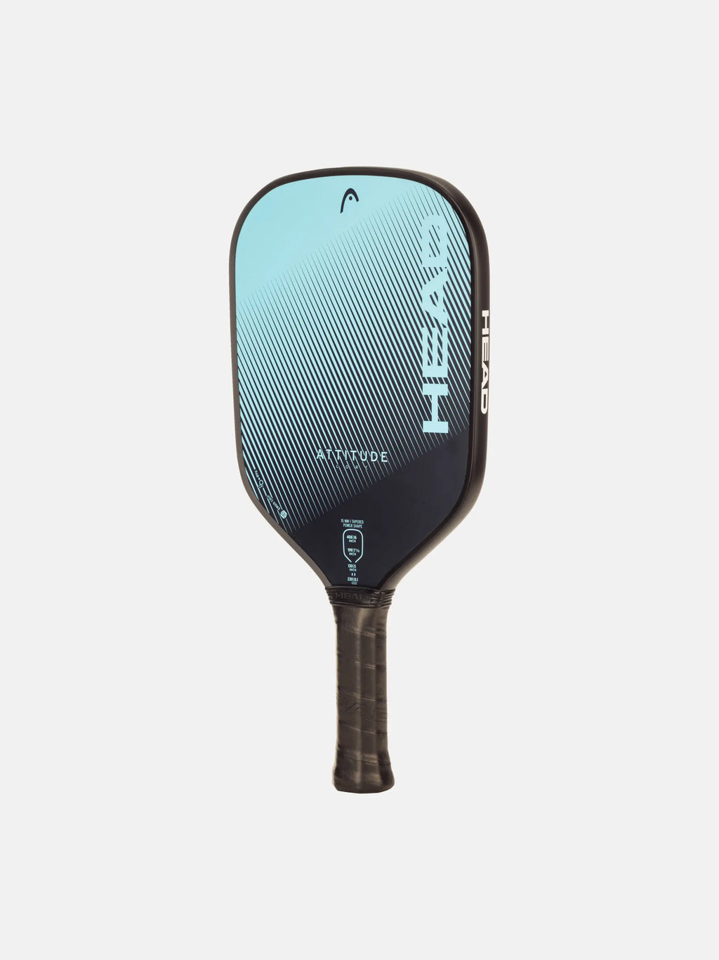 HEAD Attitude Core pickleball paddle — most beginner-friendly HEAD. Widebody, fibreglass composite face, 230g