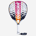 Babolat Dyna Energy padel racket — lightweight teardrop. 330g, MicroPerf face, easy power. Beginner to intermediate