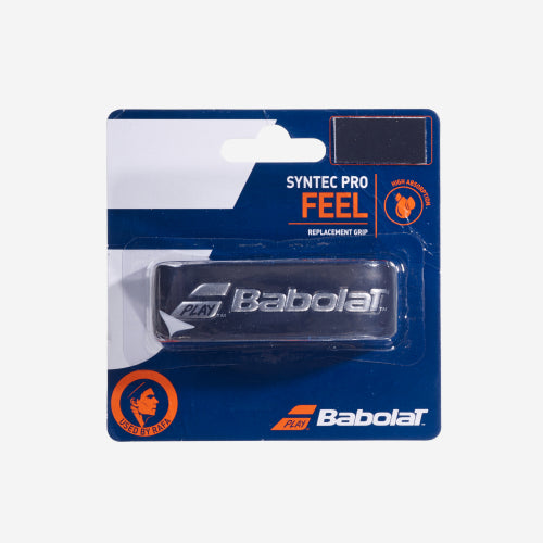 Babolat Syntec Pro replacement grip — premium tacky. Replaces stock grip on padel and pickleball rackets
